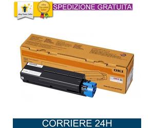 Toner Originale Nero OKI 09006237 per B433dn B513dn