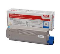 Toner originale Oki 43865723 Ciano