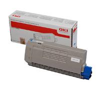 Toner originale Oki 44318607 Ciano