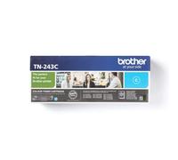 TONER ORIGINALE TN243C CIANO 1000 PAG CAPACITÀ STANDARD PER STAMPANTI COMPATIBIL
