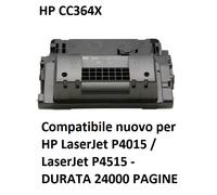 Toner per HP CC364X nero 24000 pag.