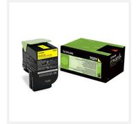 Toner return program 702Y Lexmark giallo 70C20Y0
