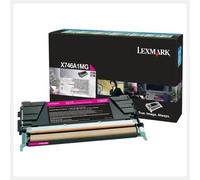 Toner return program X746, X748 Lexmark magenta X746A1MG