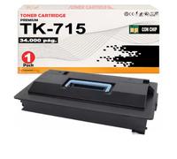 Kyocera Toner TK-715 Nero Compatibile per KM-3050/4050/5050 34.000 pagine