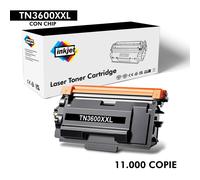 TONER TN 3600 XXL COMPATIBILE PER BROTHER DCP-L5510DW HL-L5210DN MFC-L5710DN