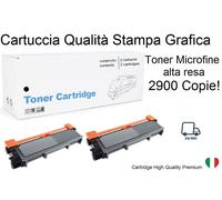 Toner TN2320 - 2Pz Compatibili con Brother MFC L-2700D MFC L-2720DW MFC L-2740DW