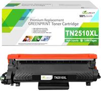 Toner TN2510XL Nero per Brother HL-L2400DW L2400DWE L2445DW DCP-L2620DW L2627DW