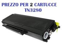 CARTUCCIA COMPATIBILE BROTHER MFC-8890 DCP-8070 DCP-8080 DCP-8085 2TONER TN3280