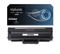 TONER W1106X CON CHIP COMPATIBILE PER HP LASERJET 107 107a 107w 137fnw 135a