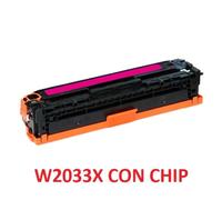 TONER W2033X MAGENTA CON CHIP COMPATIBILE 415X PER HP Color LaserJet Pro M454 ,M