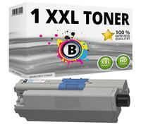 Inkadoo Toner compatibile per cartucce Oki C-332 MC-363 C-332-DN MC-363-DN, nero