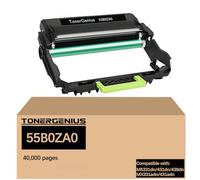 TonerGenius Unità tamburo 55B0ZA0 55B0ZA0 compatibile con Lexmark MS331dn MS431dn MS439dn MX331adn MX431adn Unità tamburo imaging