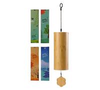 Tonergong-Oight-Tone Wood Wind Play, campanello fatto a mano | Decorazione musicale per ingresso aziendale, terrazza, giardino, teatro, sala per bambini, recinzione, camera da letto, negozio