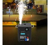 TONFEION Macchine pirotecniche, 700 W, Cold Spark Machine DMX, effetto palcoscenico, fuochi d'artificio con telecomando, effetto speciale per bar, feste, Halloween, Natale, matrimoni, concerti