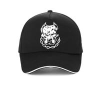 TONFON Berretto da Baseball Berretto da Baseball da Uomo e da Donna Pitbull Dog Print Berretto in Cotone con Chiusura Posteriore Regolabile Hip Hop Style Unisex Regalo di Natale Perfetto