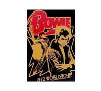 TONFON David Bowie 1972 World Tuor Cover Poster Art Deco su tela per decorazione da parete per soggiorno camera da letto decorazione senza cornice 40 x 60 cm