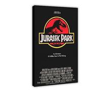 TONFON Jurassic Park 1993 - Poster da parete con copertina di film di fantascienza americana del 1993, decorazione per camera da letto, ufficio, camera da letto, regalo, 50 x 75 cm
