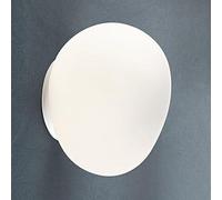 TONFON Lampada da parete a forma di ciottolo Lampada da parete creativa scandinava Corridoio Sfera in acrilico G9 Applique da parete for camera da letto Comodino Soggiorno Sala studio(15CM)