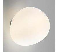 TONFON Lampada da parete a forma di ciottolo Lampada da parete creativa scandinava Corridoio Sfera in acrilico G9 Applique da parete for camera da letto Comodino Soggiorno Sala studio(26CM)