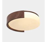 TONFON Lampada da soffitto a LED creativa giapponese, semplice lampada da soffitto rotonda, elegante lampada da soffitto a tre toni, for soggiorno, camera da letto, sala da pranzo, cucina(B,55cm)