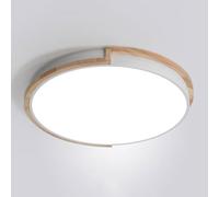 TONFON Lampada da soffitto a LED creativa, moderna e minimalista, con dimmer tricolore, illuminazione Macaron, lampada da soffitto for soggiorno, camera da letto, sala da pranzo, cucina(White,43cm)