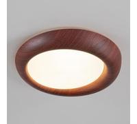 TONFON Lampada da soffitto a LED in stile giapponese, elegante lampada da soffitto circolare, illuminazione industriale, lampada da soffitto for soggiorno, camera da letto, studio, corridoio(B,38cm)