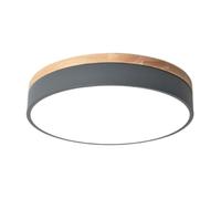 TONFON Lampada da soffitto dimmerabile in stile giapponese, semplice e moderna, lampada da soffitto a LED, illuminazione creativa in metallo, lampada da soffitto for cucina, studio, corridoio(F,60cm)