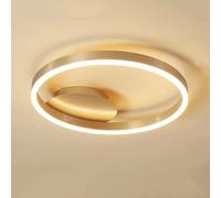TONFON Lampada da soffitto moderna semplice a LED Plafoniera dimmerabile Plafoniera rotonda for soggiorno Camera da letto Sala da pranzo Cucina Corridoio Ingresso Foyer Tromba delle scale Lampada a so
