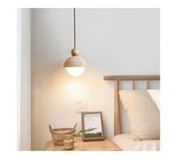 TONFON Lampadario in stile giapponese con paralume in pietra naturale, lampada a sospensione sferica retrò, mini lampada a sospensione for isola cucina, soggiorno, camera da letto, comodino