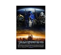 TONFON Poster decorativo su tela, motivo: Transformers 2007, film d'azione di fantascienza, dormitorio, camera da letto, decorazione artistica per camera da letto, ufficio, camera da letto, regalo,