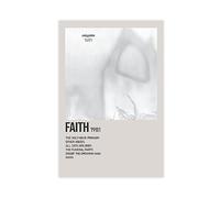 TONFON The Poster & Cure Faith 1981 - Stampa artistica da parete con copertina dell'album musicale del 1981, decorazione artistica da parete, per soggiorno, camera da letto, senza cornice, 50 x 75 cm