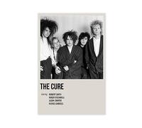 TONFON The Poster & Cure - Poster su tela con rock band inglese, decorazione per camera da letto, ufficio, camera da letto, regalo, senza cornice, 30 x 45 cm