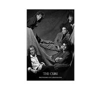 TONFON The Poster & Cure - Poster su tela con rock band inglese, stile retrò, decorazione per camera da letto, ufficio, camera da letto, regalo, senza cornice, 30 x 45 cm