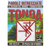 Tonga - Parole Intrecciate: Passatempo senza schermo per relax e concentrazione