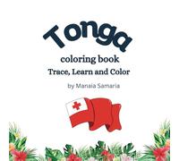 Tonga - Trace and Color: Learn Tongan with English Translations