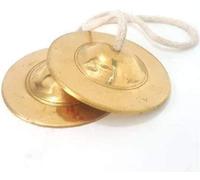 TONGARI Metal Manjeera - Strumento tradizionale indiano, 8,9 cm