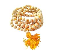 Tongari Tulsi Mala Rosario basilico Tulsi Jaap Mala 108 perline per Puja