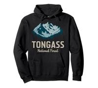 Tongass National Forest Alaska Souvenir Wildlife Escursionismo Felpa con Cappuccio
