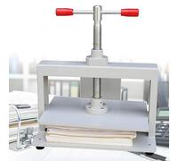 TONGDAJINBAO Macchina Manuale della Stampa di Carta, Appiattitore Pesante con Alta Pressione per La Finitura E L'appiattimento di Fascicoli Finanziari Ordini Espressi Francobolli Carta Valuta(A3)