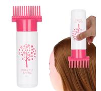 tongfeng Root Comb - Pettine per capelli, 180 ml, per tinture per capelli, acqua, liquidi, olio, pettine per radici, applicatore per bottiglie per radici, flacone per pettini
