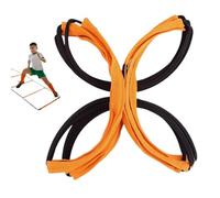 tongfeng Scala di Formazione | Scale Pieghevoli antigroviglio per Fitness e Allenamento Sportivo,Prodotti per l'allenamento della velocità per Tennis, pallavolo, Calcio, Basket, Badminton, Corsa