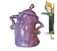 tongfeng Zuccheriera con attitudine - Divertenti bicchieri e lattine - contenitore per alimenti con coperchio ermetico - Contenitore con decorazione da scrivania divertente