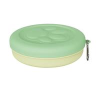 Tongfer cFolding Pet Travel Bowl - Mangiatoia portatile per cibo e acqua per cani, gatti, a prova di perdite e leggera, ideale per avventure all'aperto, visite al parco, gite in spiaggia