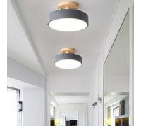 TONGNIDA Plafoniera moderna, plafoniera dimmerabile 3000 k/4500 k/6000 k (grigio)