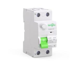 TONGOU Differenziale Tipo A 1P+N 63A 230V 100mA Salvavita, Un Interruttore Differenziale Adatto Per Uso Domestico, Piccoli Edifici Commerciali E Altri Luoghi Simili