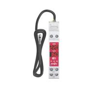 TONGOU Display digitale temperatura guida DIN regolatore termostato con sonda NTC sensore di temperatura Dry Contact Smart Interruttore a 2 canali, TUYA/SMART Life APP
