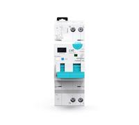 TONGOU Intelligente RCBO - Tipo A - 30mA Interruttore Differenziale e Magnetotermico 1-20A - Protezione da Sovraccarico & Cortocircuito - Connessione WiFi/TUYA App