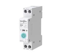TONGOU Interruttore su Guida DIN Interruttore Smart ZigBee Telecomando e Controllo Vocale Modalità di Temporizzazione Funzione per la Casa Intelligente 40A