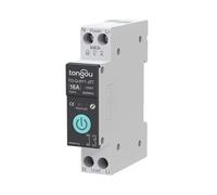 TONGOU Interruttore su Guida DIN Interruttore Smart ZigBee Telecomando e Controllo Vocale Modalità di Temporizzazione Funzione per la Casa Intelligente con Funzione di Misurazione 16A