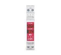 Tongou Interruttore WiFi 2P 18 mm | 16 A WLAN Smart Relè Interruttore con doppia separazione | con misurazione del consumo di energia | App Smart Life | Alexa